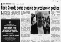 Norte Grande como espacio de producción poética  [artículo]