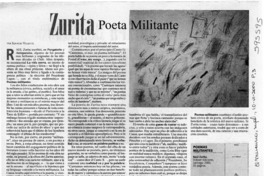 Zurita poeta militante