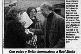 "A la Mistral y Neruda también los pelaron"  [artículo]