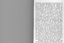 Premio Nacional de Literatura II  [artículo] Hernán Montealegre