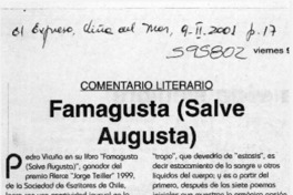 Famagusta (Salve Augusta)  [artículo] Tito Valenzuela