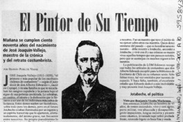 El pintor de su tiempo  [artículo] Hernán Poblete Varas