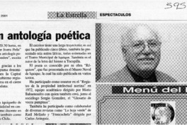 Presentan antología poética  [artículo]