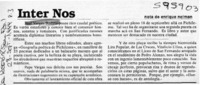 Inter Nos  [artículo] Enrique Neiman