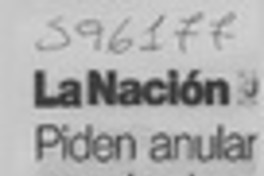 Piden anular premio de Zurita  [artículo]