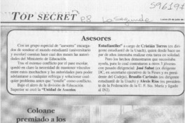 Coloane premiado a los 91  [artículo]