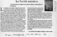 La ficción narrativa  [artículo] Luis López-Aliaga