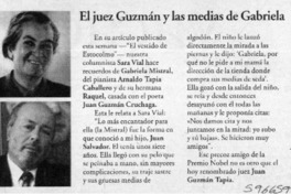 El juez Guzmán y las medias de Gabriela  [artículo]