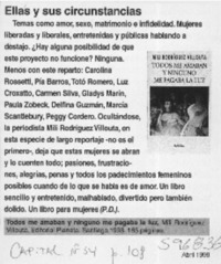 Ellas y sus circunstancias  [artículo] P. D.