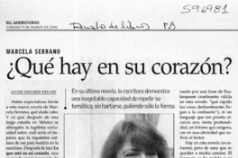 ¿Qué hay en su corazón?  [artículo] Javier Edwards Renards