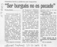 "Ser burgués no es pecado"  [artículo] Marcela Andrés