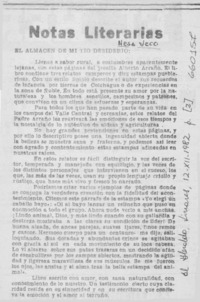 El almacén de mi tío Desiderio