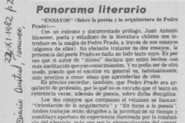 Panorama literario