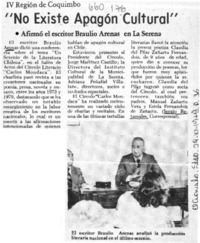 No existe apagón cultural  [artículo] Sergio Retamales.