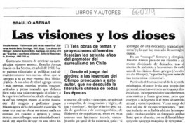 Las visiones y los dioses  [artículo] Jaime Quezada.