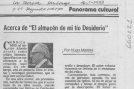 Acerca de "El almacén de mi tío Desiderio"