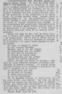 Continuación del mundo