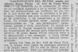 Continuación del mundo