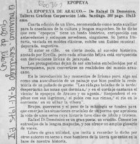 La epopeya de Arauco