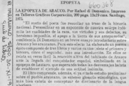 La Epopeya de Arauco