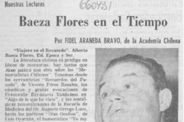 Baeza Flores en el tiempo