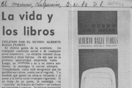 La vida y los libros  [artículo] Modesto Parera.