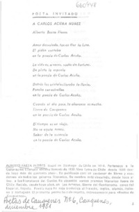 Alberto Baeza Flores.