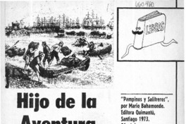 Hijo de la aventura  [artículo] Carlos Olivárez.