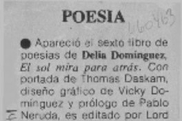 Poesía.