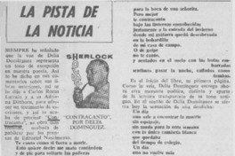 La pista de la noticia