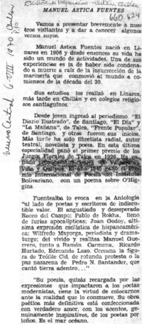 Escritores de Valparaíso visitan Chillán.  [artículo]
