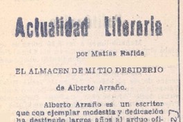 Actualidad literaria