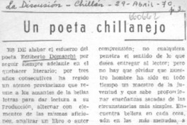Un poeta chillanejo