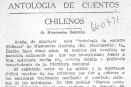 Antología de cuentos chilenos