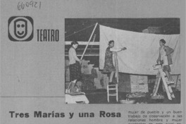 Tres Marías y una Rosa  [artículo] Patricia Bande.