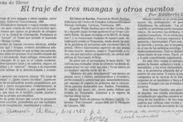 El traje de tres mangas y otros cuentos