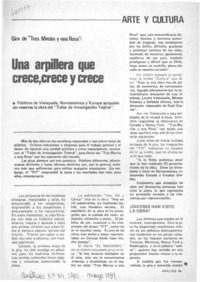 Una Arpillera que crece, crece y crece.