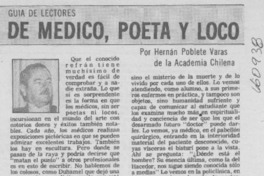 De médico, poeta y loco