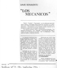 Los Mecaniscos".