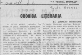 Crónica literaria