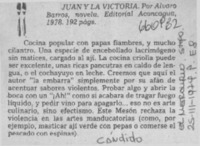 Juan y la Victoria.  [artículo] Cándido.