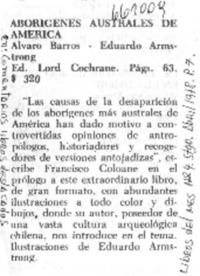 Aborígenes australes de América_: [comentario] [artículo]