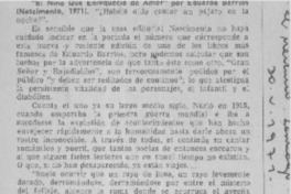 El niño que enloqueció de amor"  [artículo] Alone.