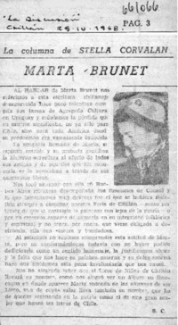Marta Brunet  [artículo] S. C.