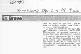 Ensayo sobre Chile.  [artículo]