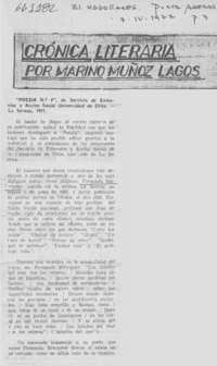 Crónicas literarias