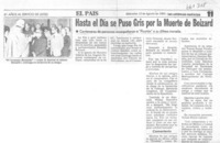 Hasta el día se puso gris por la muerte de Boizard.  [artículo]