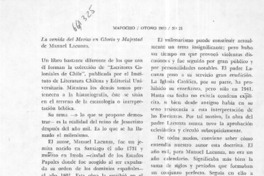 La venida del Mesías en gloria y majestad