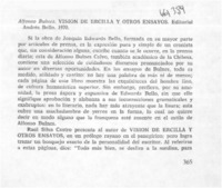 Visión de Ercilla y otros ensayos.