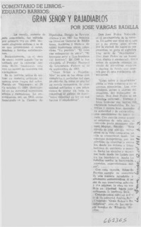 Gran señor y rajadiablos